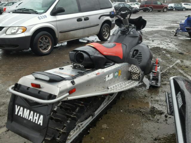 JYE8HA0008A003515 - 2008 YAMAHA SNOWMOBILE BLACK photo 4