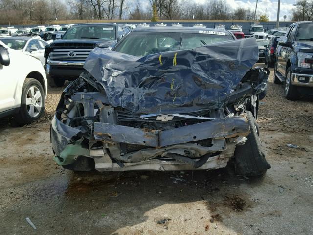 2G1WT58N981339041 - 2008 CHEVROLET IMPALA LT GRAY photo 9