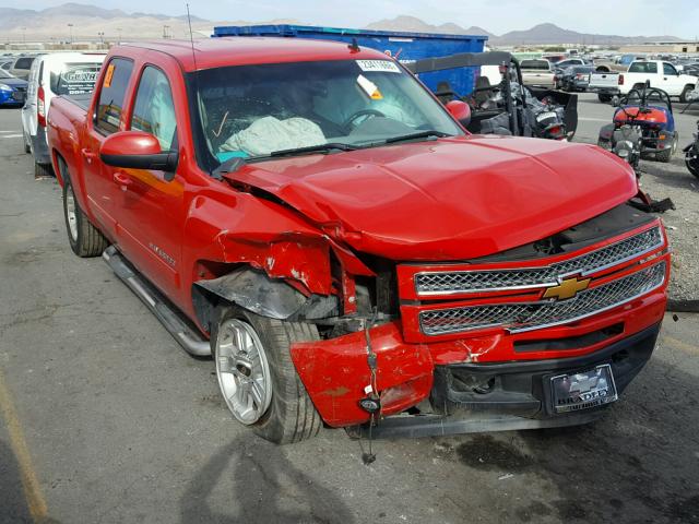 3GCPCTE05DG247371 - 2013 CHEVROLET SILVERADO RED photo 1