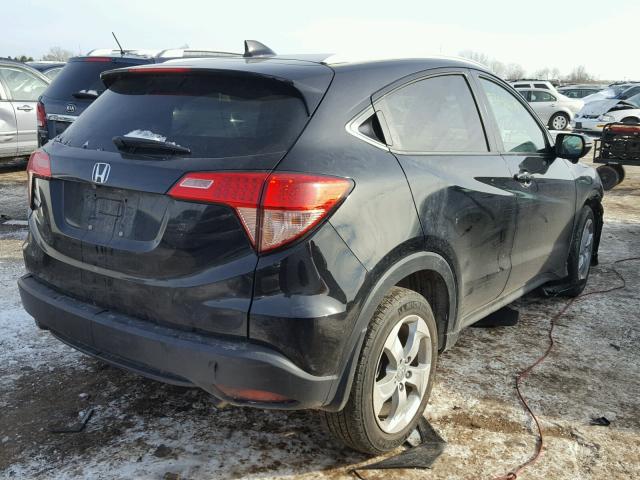 3CZRU5H71GM721343 - 2016 HONDA HR-V EXL BLACK photo 4