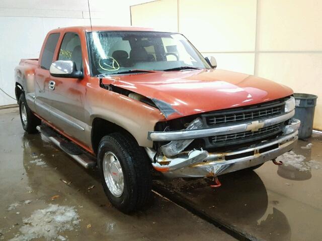 2GTEK19TXY1386350 - 2000 GMC NEW SIERRA ORANGE photo 1