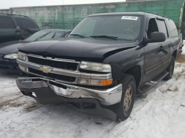 1GNFK16Z34J215511 - 2004 CHEVROLET SUBURBAN K BLACK photo 2