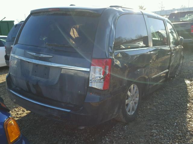 2C4RC1BG5ER367276 - 2014 CHRYSLER TOWN & COU BLACK photo 4