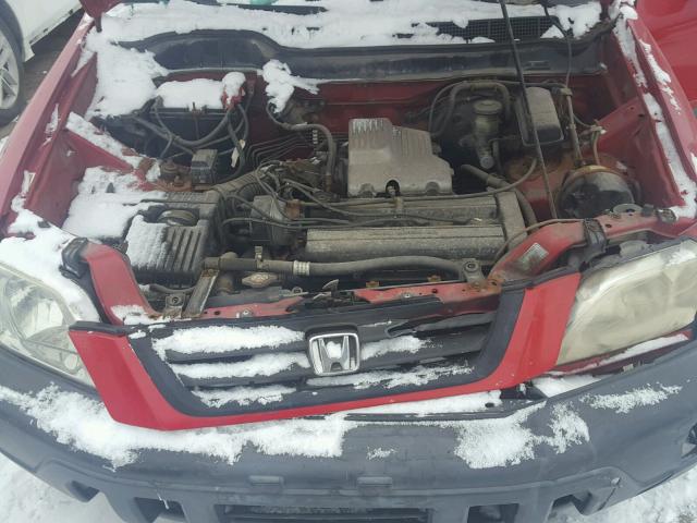 JHLRD1865XC009461 - 1999 HONDA CR-V EX RED photo 7