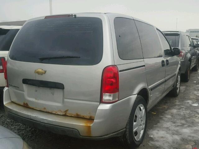 1GNDU23107D140811 - 2007 CHEVROLET UPLANDER L 银色 照片 4
