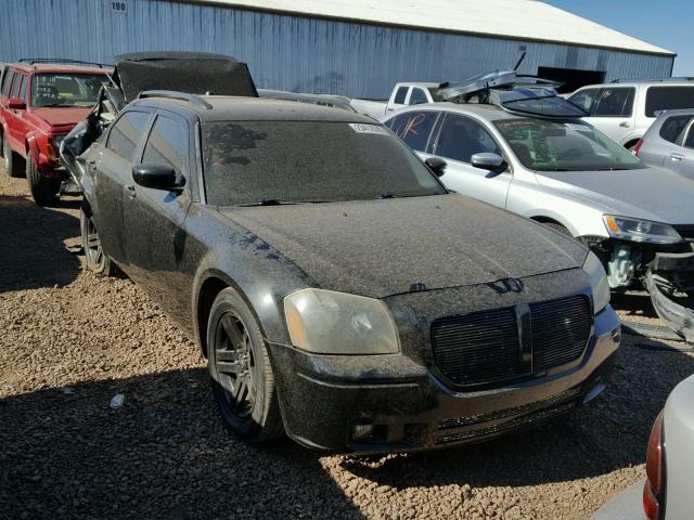 2D8GV58225H541526 - 2005 DODGE MAGNUM R/T BLACK photo 1