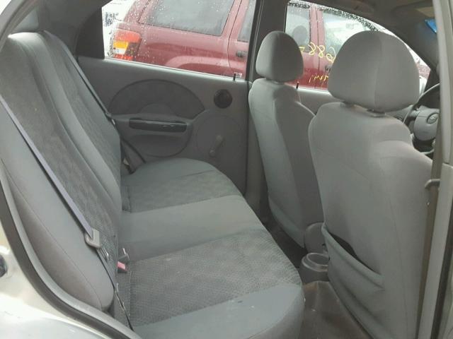KL1TD52695B450488 - 2005 CHEVROLET AVEO BASE 银色 照片 6