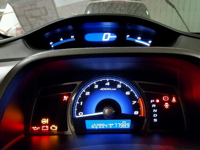 2HHFD56588H201485 - 2008 ACURA CSX SILVER photo 8