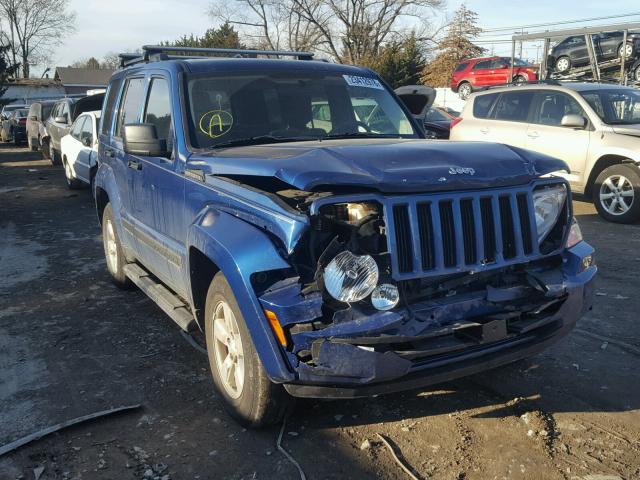 1J8GN28K19W523368 - 2009 JEEP LIBERTY SP BLUE photo 1