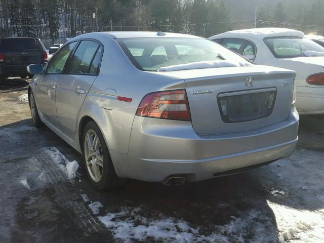 19UUA66268A052959 - 2008 ACURA TL SILVER photo 3