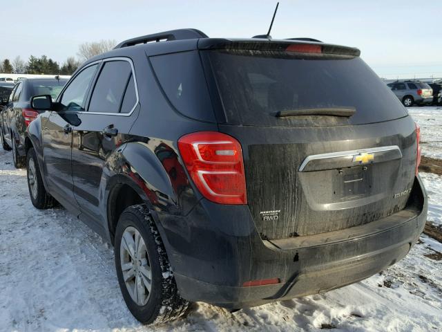 2GNFLFEK9G6272778 - 2016 CHEVROLET EQUINOX LT BLACK photo 3