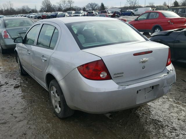 1G1AK52F257513951 - 2005 CHEVROLET COBALT SILVER photo 3