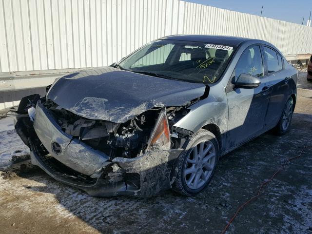 JM1BL1V5XC1501356 - 2012 MAZDA 3 S GRAY photo 2