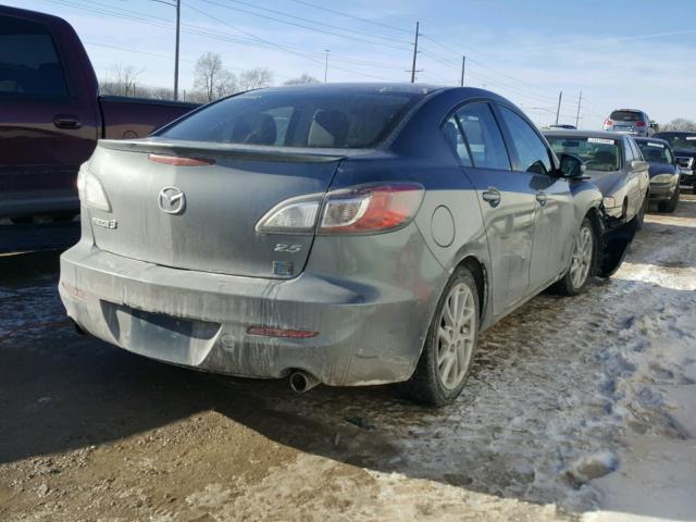 JM1BL1V5XC1501356 - 2012 MAZDA 3 S GRAY photo 4