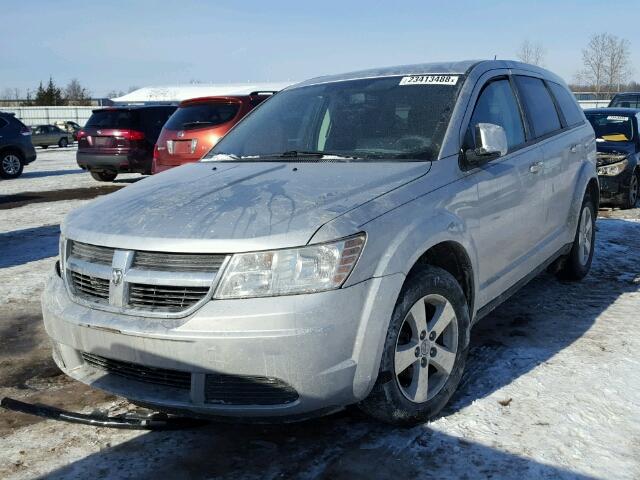 3D4GG57V79T600557 - 2009 DODGE JOURNEY SX SILVER photo 2