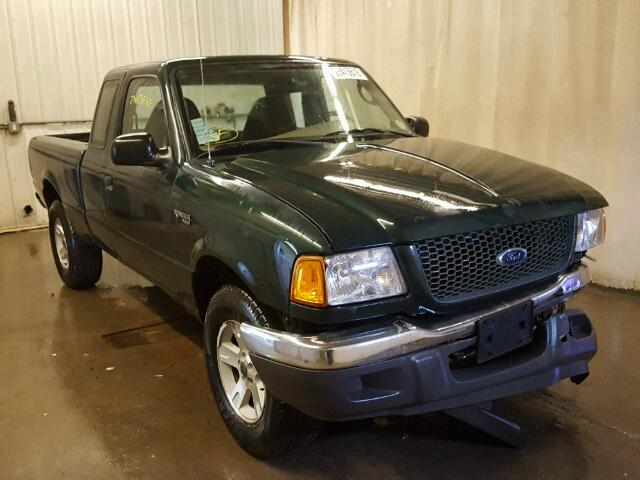 1FTYR15E53PB28474 - 2003 FORD RANGER SUP GREEN photo 1