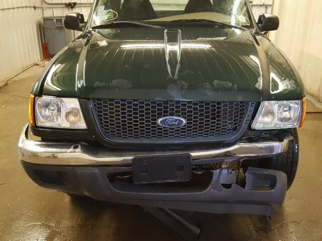 1FTYR15E53PB28474 - 2003 FORD RANGER SUP GREEN photo 9