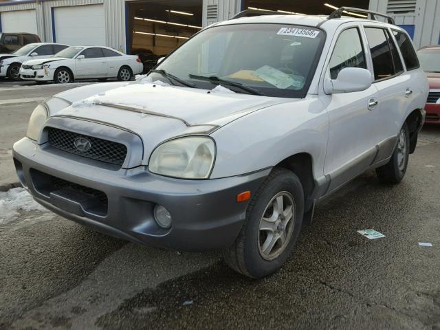 KM8SC13E03U500357 - 2003 HYUNDAI SANTA FE G WHITE photo 2