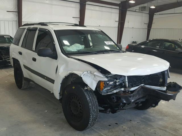 1GNDS13S642204155 - 2004 CHEVROLET TRAILBLAZE WHITE photo 1