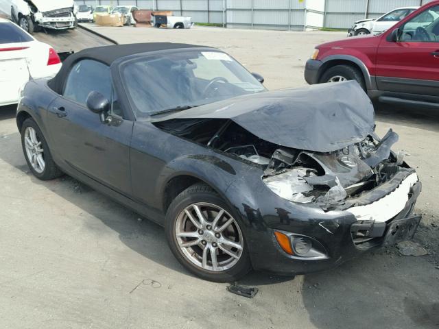 JM1NC2JF7B0213591 - 2011 MAZDA MX-5 MIATA BLACK photo 1