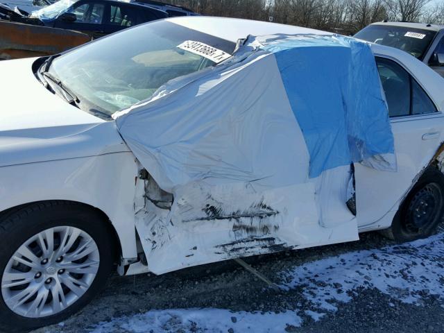4T1BF1FK8CU605110 - 2012 TOYOTA CAMRY BASE WHITE photo 9