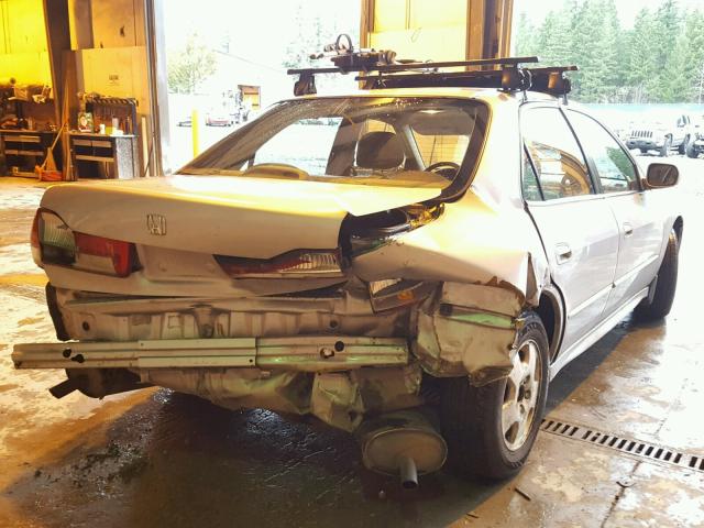 1HGCG16532A059558 - 2002 HONDA ACCORD EX SILVER photo 4