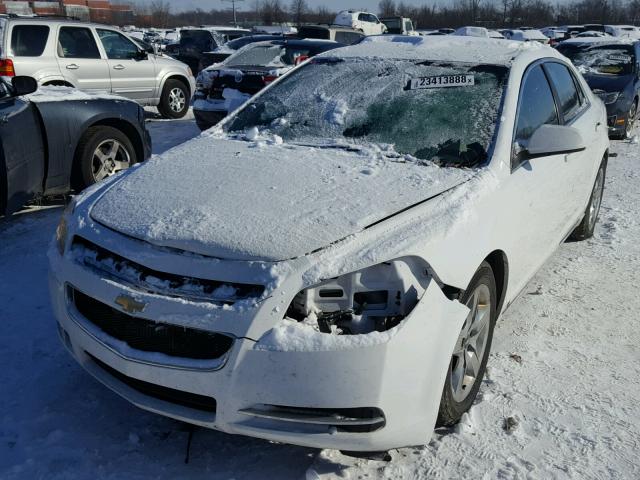 1G1ZH57B794190625 - 2009 CHEVROLET MALIBU 1LT Ақ фото 2