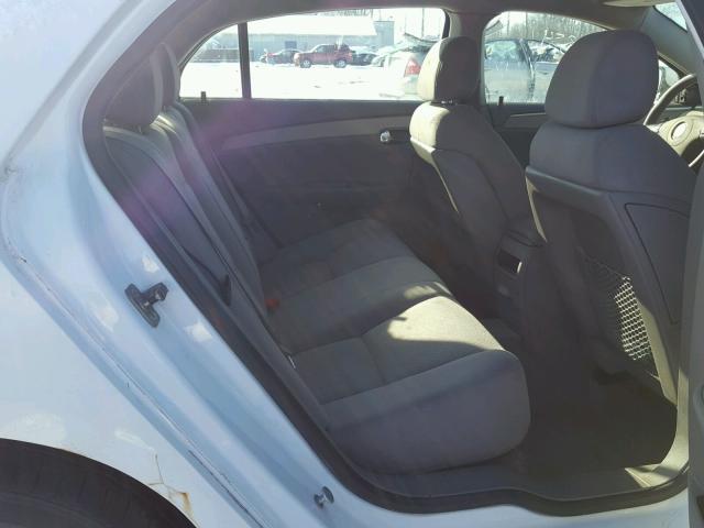 1G1ZH57B794190625 - 2009 CHEVROLET MALIBU 1LT Ақ фото 6