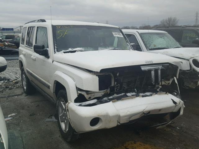 1J8HG48PX7C527617 - 2007 JEEP COMMANDER WHITE photo 1