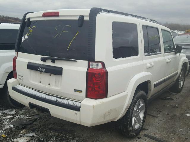 1J8HG48PX7C527617 - 2007 JEEP COMMANDER თეთრი ფოტო 4