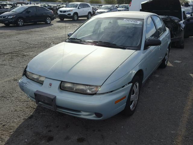 1G8ZJ5274VZ105827 - 1997 SATURN SL2 TEAL photo 2