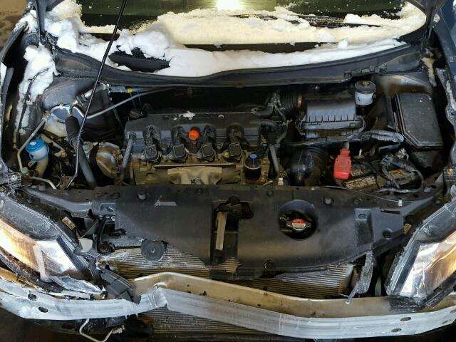 2HGFB2F80EH559498 - 2014 HONDA CIVIC EX ნაცრისფერი ფოტო 7