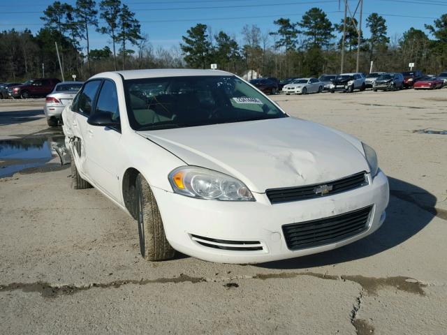 2G1WT58K979219133 - 2007 CHEVROLET IMPALA LT WHITE photo 1