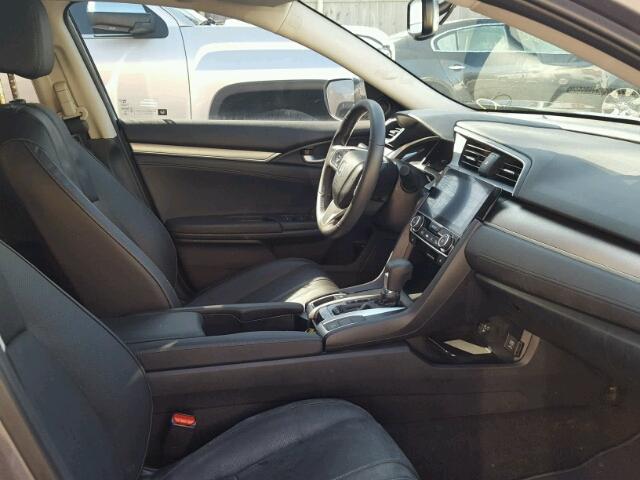 19XFC1F75HE023899 - 2017 HONDA CIVIC EXL GRAY photo 5