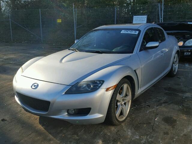 JM1FE173X40140046 - 2004 MAZDA RX8 SILVER photo 2