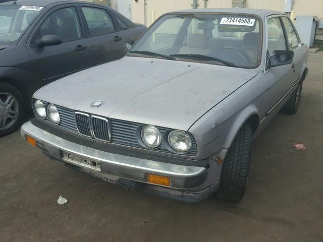 WBAAB5400H9805457 - 1987 BMW 325 BASE GRAY photo 2