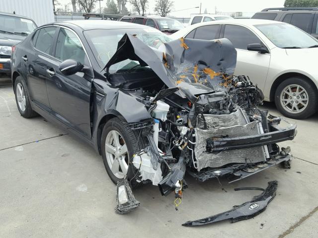 5XXGM4A76FG483023 - 2015 KIA OPTIMA LX BLACK photo 1