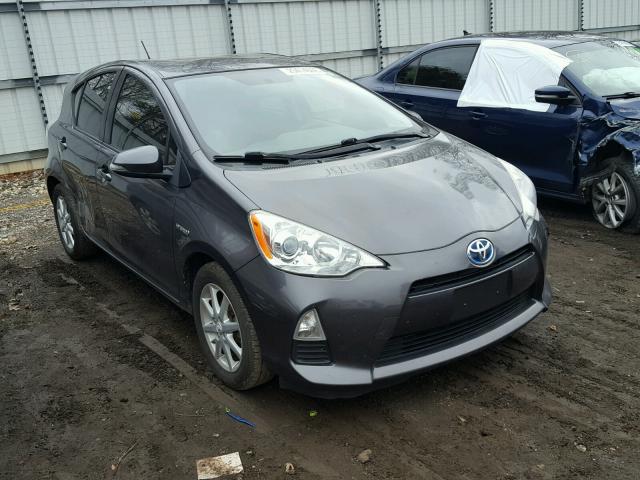 JTDKDTB36D1532147 - 2013 TOYOTA PRIUS C SILVER photo 1