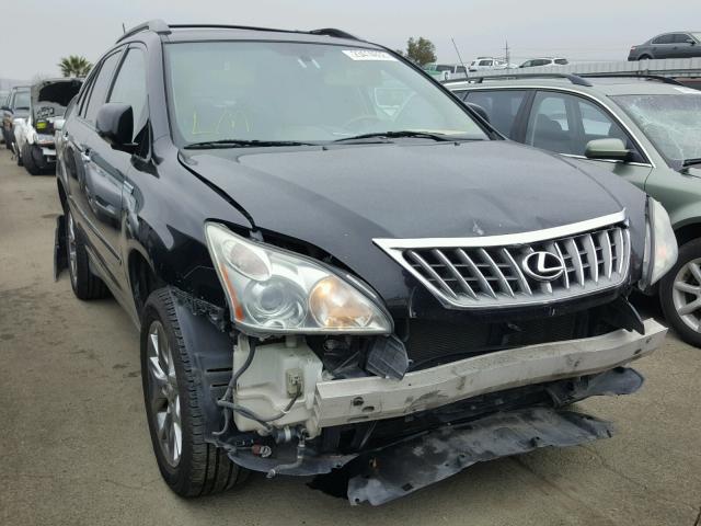 2T2HK31U89C104475 - 2009 LEXUS RX 350 BLACK photo 1