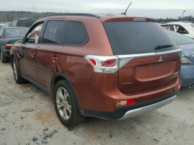 JA4AD3A37FZ010784 - 2015 MITSUBISHI OUTLANDER GOLD photo 3