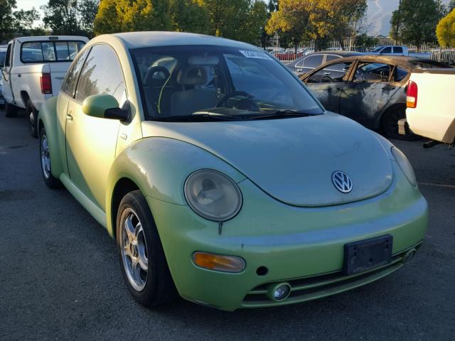 3VWBK21C92M401549 - 2002 VOLKSWAGEN NEW BEETLE 绿色 照片 1