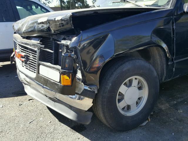 1GKEC16K2SJ760458 - 1995 GMC YUKON BLACK photo 9