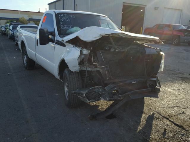 1FTBF2A65CEA07054 - 2012 FORD F250 SUPER WHITE photo 1