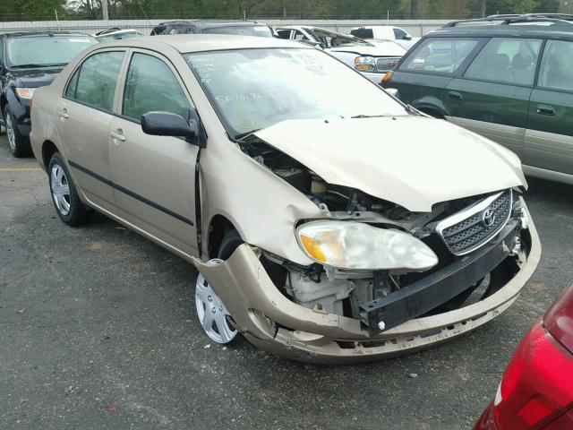 1NXBR32E26Z723869 - 2006 TOYOTA COROLLA CE BEIGE photo 1