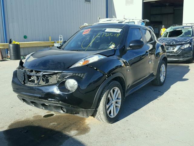 JN8AF5MRXDT216424 - 2013 NISSAN JUKE S BLACK photo 2