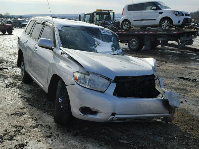 JTEES41A382057402 - 2008 TOYOTA HIGHLANDER SILVER photo 1