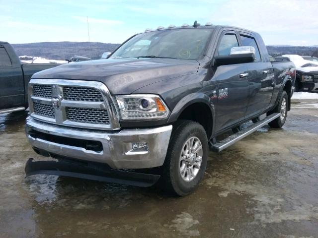 3C63R3ML9FG678721 - 2015 RAM 3500 LARAM GRAY photo 2