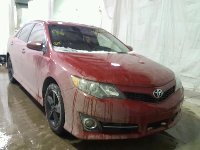 4T1BF1FK8EU866613 - 2014 TOYOTA CAMRY L RED photo 1