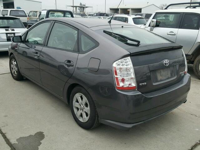 JTDKB20U983320929 - 2008 TOYOTA PRIUS GRAY photo 3