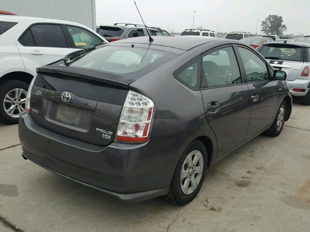 JTDKB20U983320929 - 2008 TOYOTA PRIUS GRAY photo 4